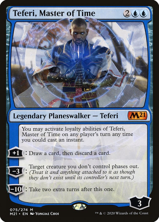 MTG Card Title: Teferi, Master of Time M21/75