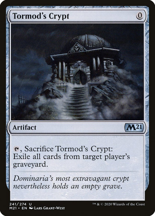 MTG Card Title: Tormod's Crypt M21/241