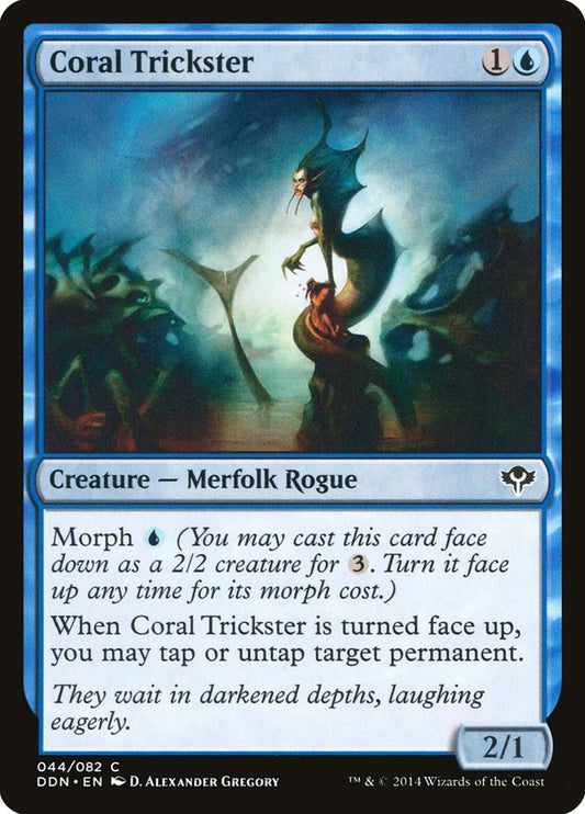 MTG Card Title: Coral Trickster DDN/44