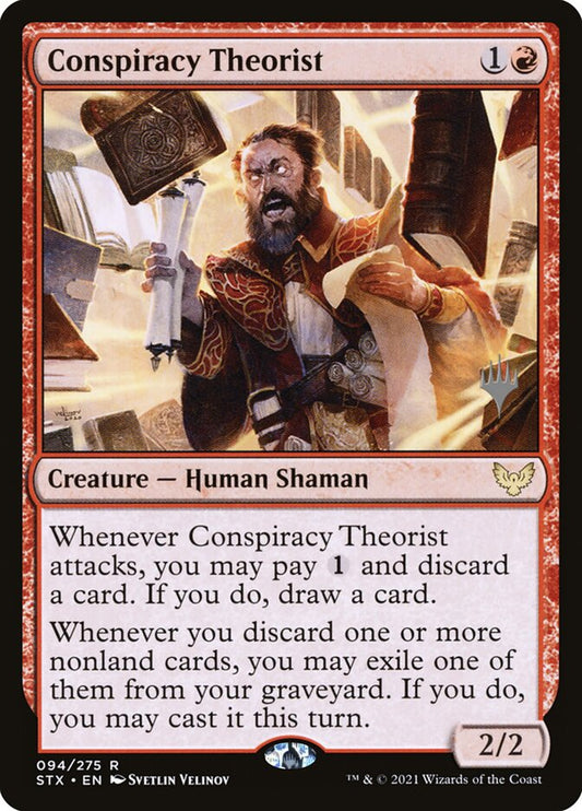 MTG Card Title: Conspiracy Theorist PSTX/94p