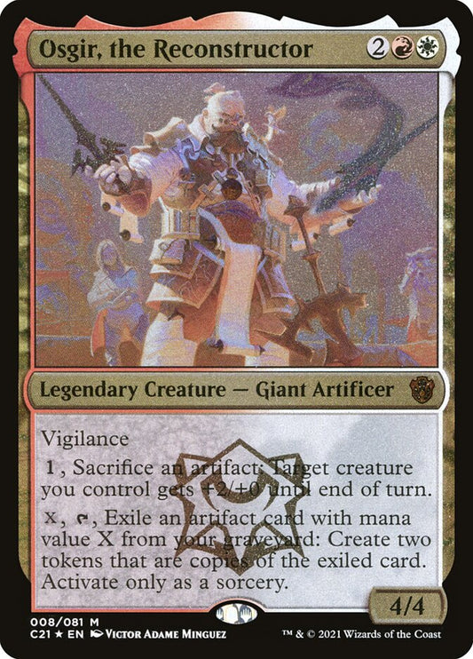 MTG Card Title: Osgir, the Reconstructor OC21/8