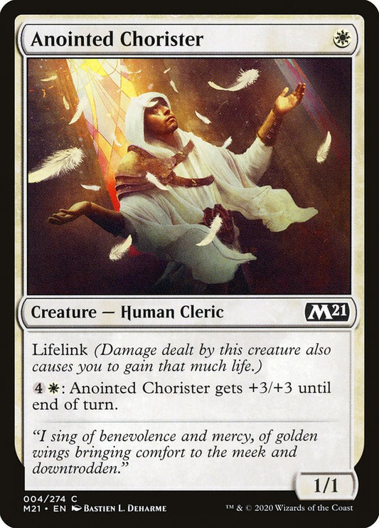 MTG Card Title: Anointed Chorister M21/4
