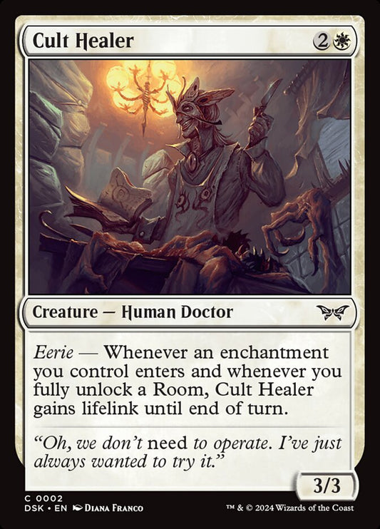 MTG Card Title: Cult Healer DSK/2