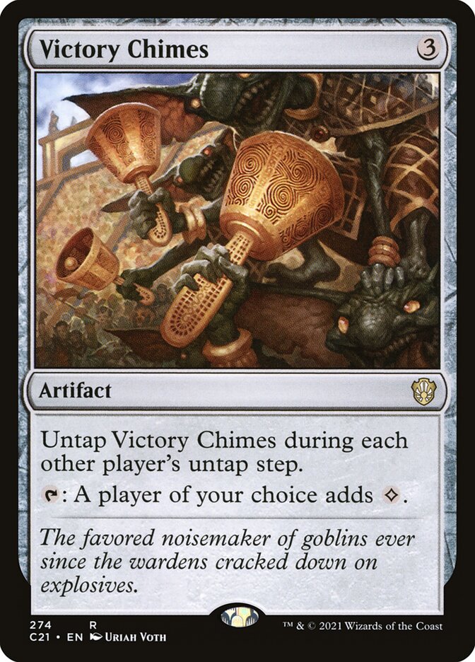 MTG Card Title: Victory Chimes C21/274