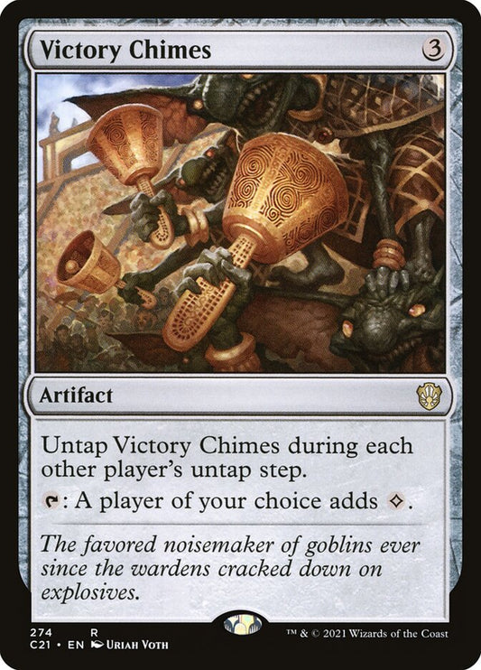 MTG Card Title: Victory Chimes C21/274