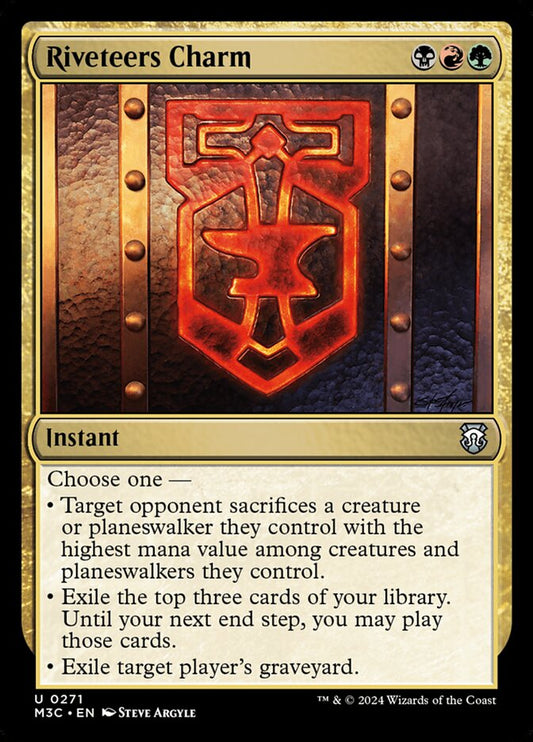 MTG Card Title: Riveteers Charm M3C/271