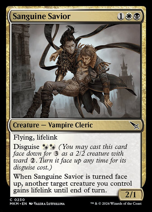 MTG Card Title: Sanguine Savior MKM/230