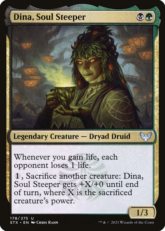 MTG Card Title: Dina, Soul Steeper STX/178