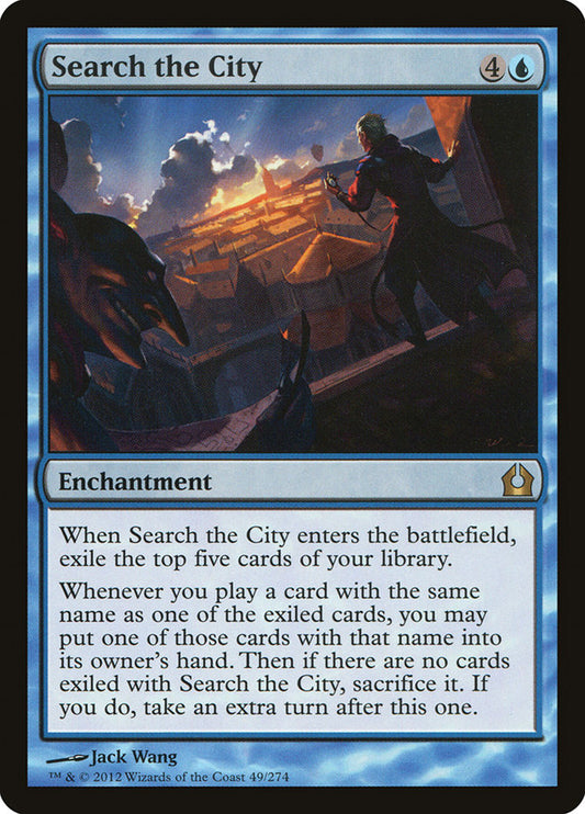 MTG Card Title: Search the City RTR/49