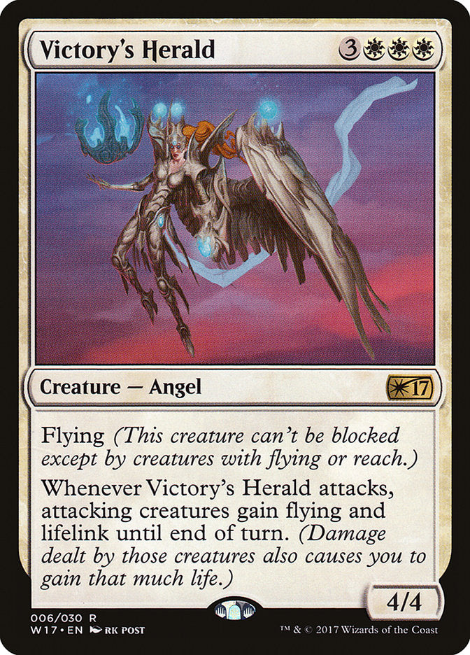 MTG Card Title: Victory's Herald W17/6