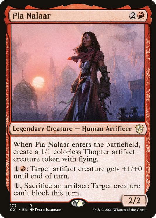 MTG Card Title: Pia Nalaar C21/177