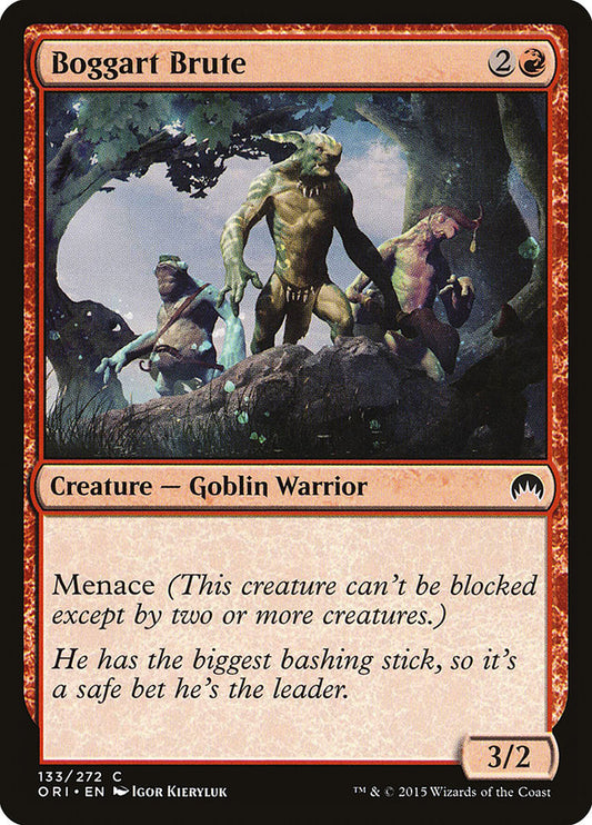 MTG Card Title: Boggart Brute ORI/133