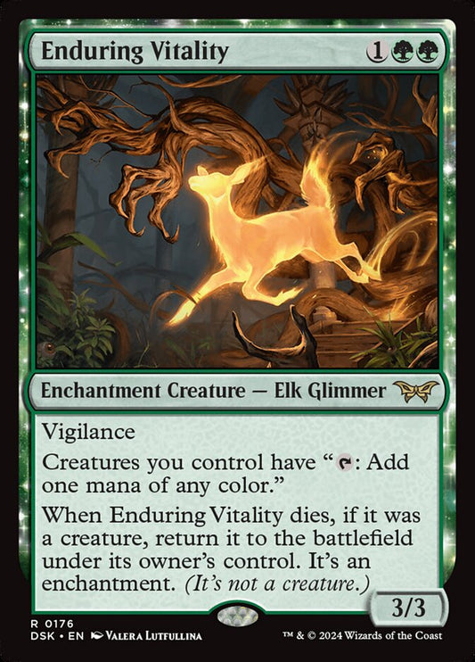 MTG Card Title: Enduring Vitality DSK/176