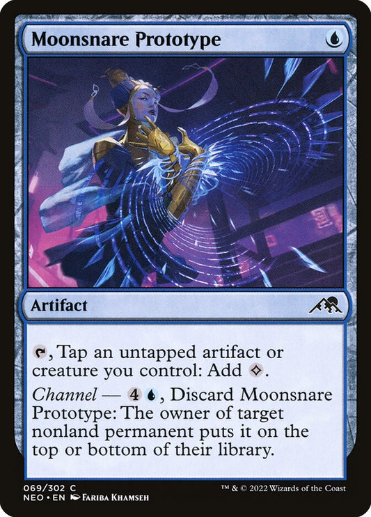 MTG Card Title: Moonsnare Prototype NEO/69