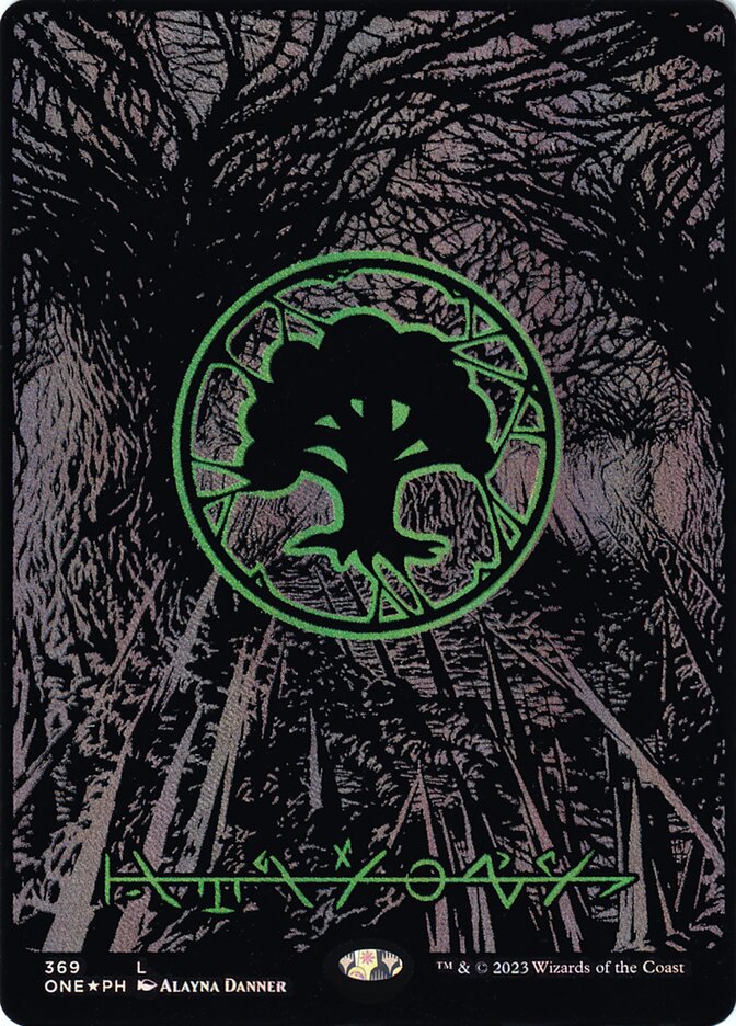 MTG Card Title: Forest ONE/369