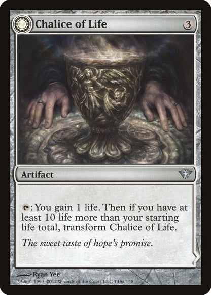 MTG Card Title: Chalice of Life // Chalice of Death DKA/146