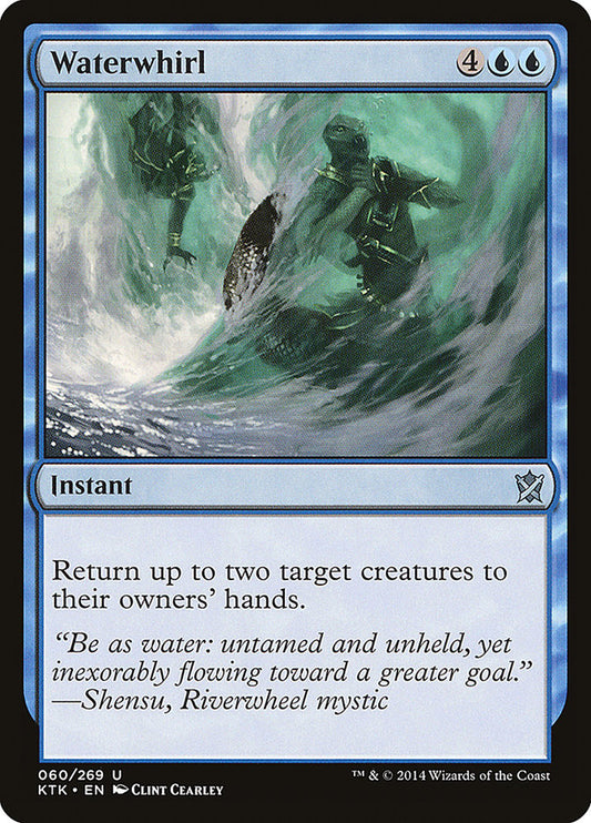MTG Card Title: Waterwhirl KTK/60