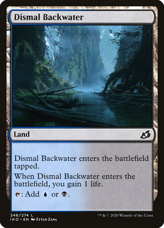 MTG Card Title: Dismal Backwater IKO/246