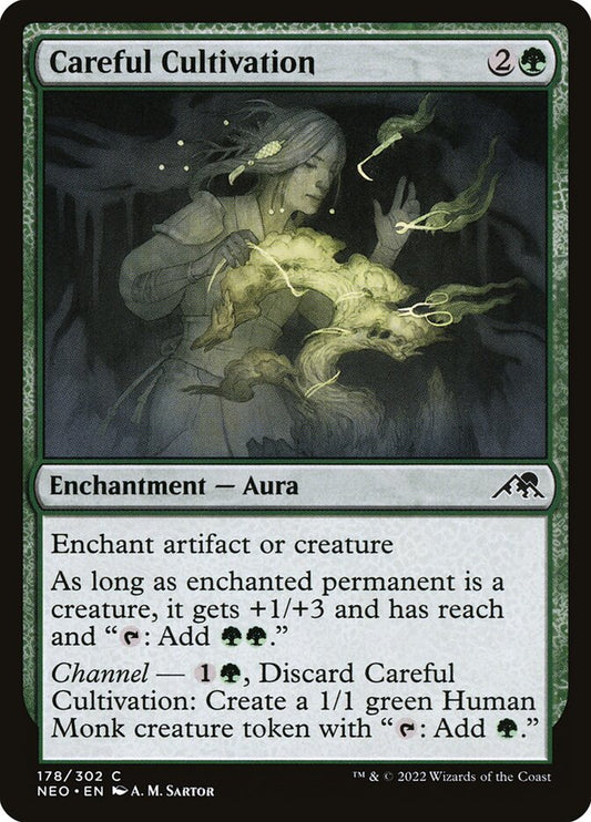 MTG Card Title: Careful Cultivation NEO/178