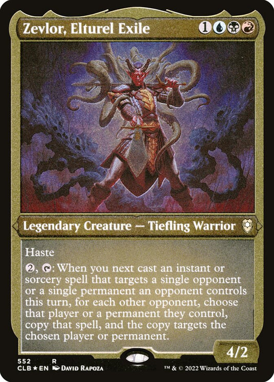 MTG Card Title: Zevlor, Elturel Exile CLB/552