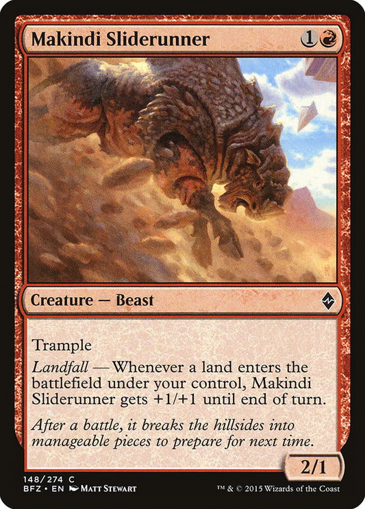 MTG Card Title: Makindi Sliderunner BFZ/148