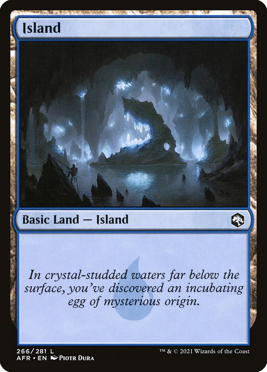 MTG Card Title: Island AFR/266