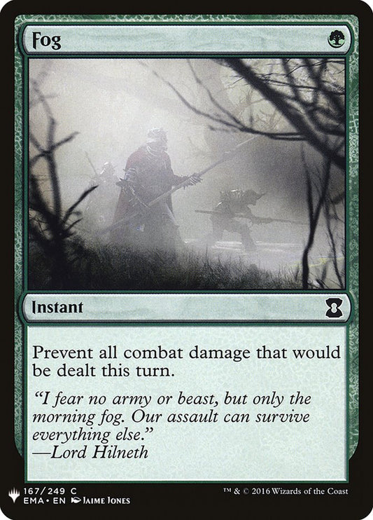 MTG Card Title: Fog PLST/EMA-167