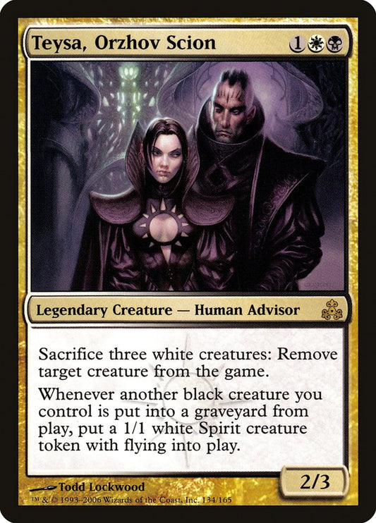 MTG Card Title: Teysa, Orzhov Scion GPT/134