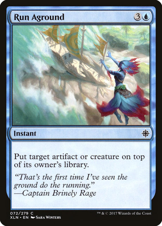 MTG Card Title: Run Aground XLN/72