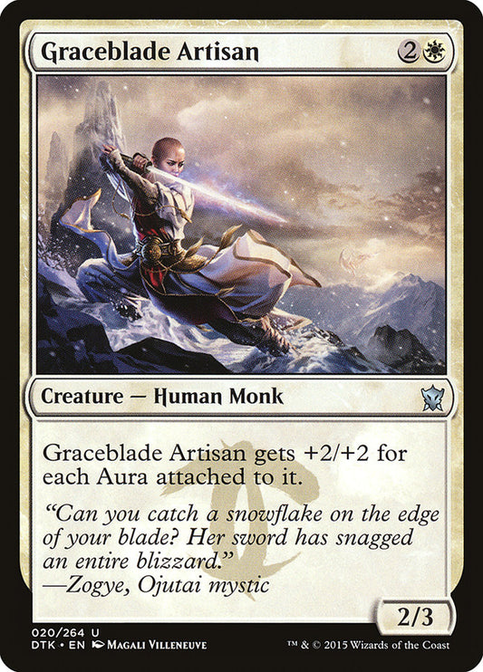 MTG Card Title: Graceblade Artisan DTK/20