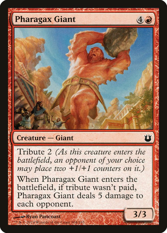 MTG Card Title: Pharagax Giant BNG/104
