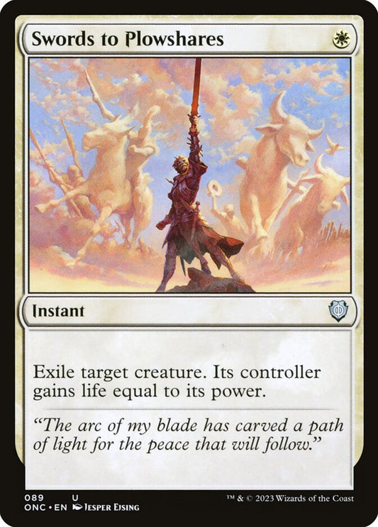 MTG Card Title: Swords to Plowshares ONC/89