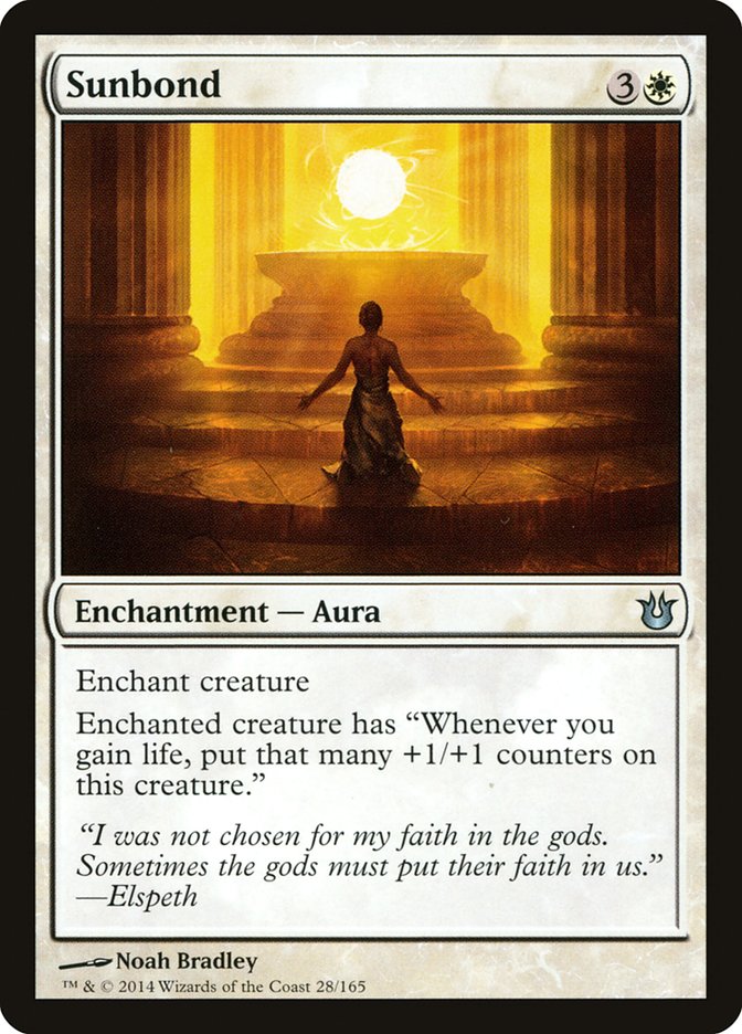 MTG Card Title: Sunbond BNG/28