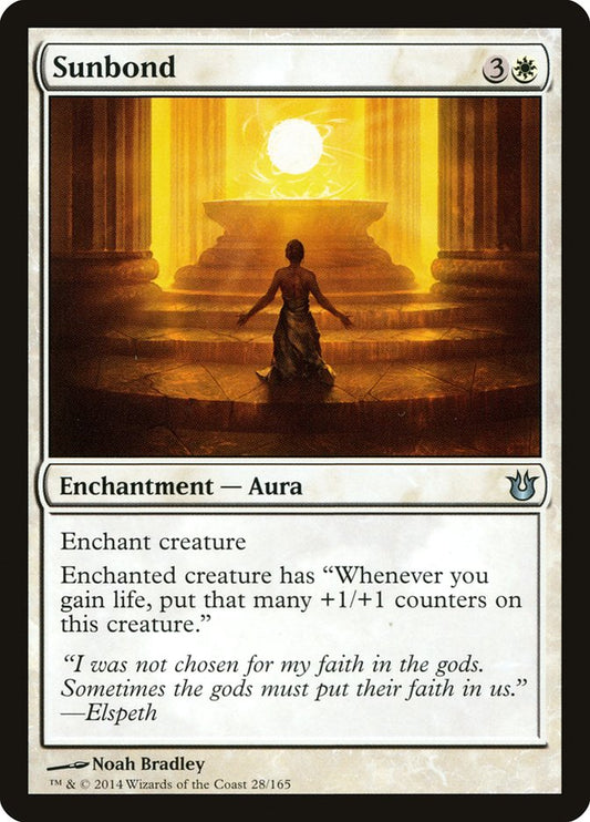 MTG Card Title: Sunbond BNG/28