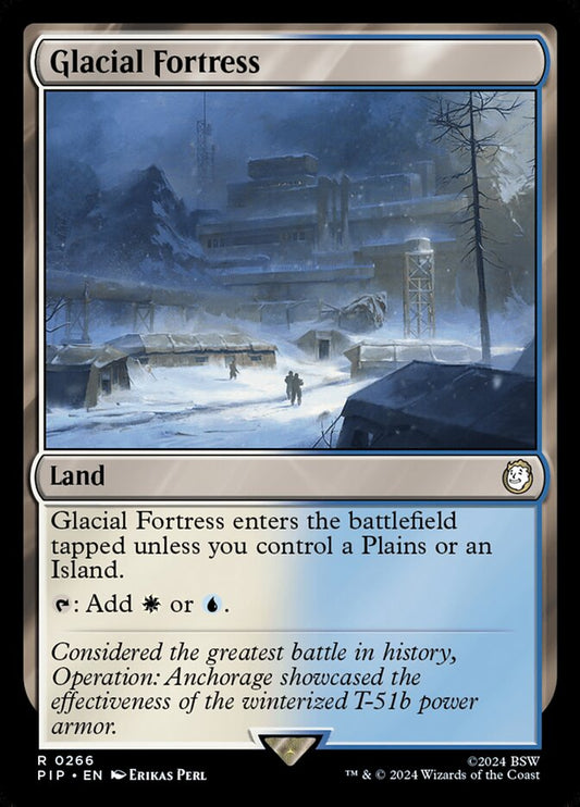 MTG Card Title: Glacial Fortress PIP/266