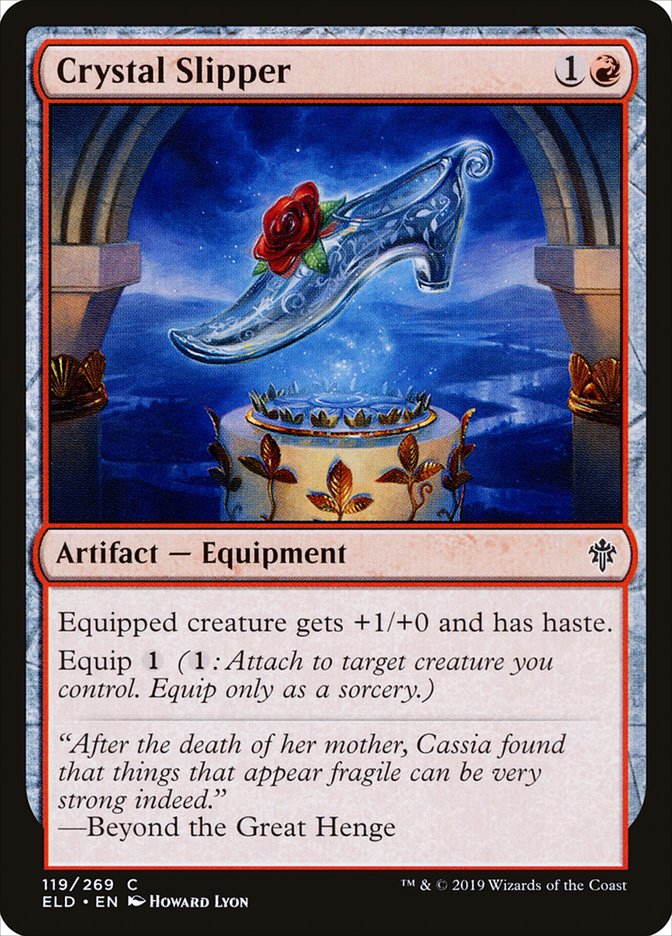MTG Card Title: Crystal Slipper ELD/119