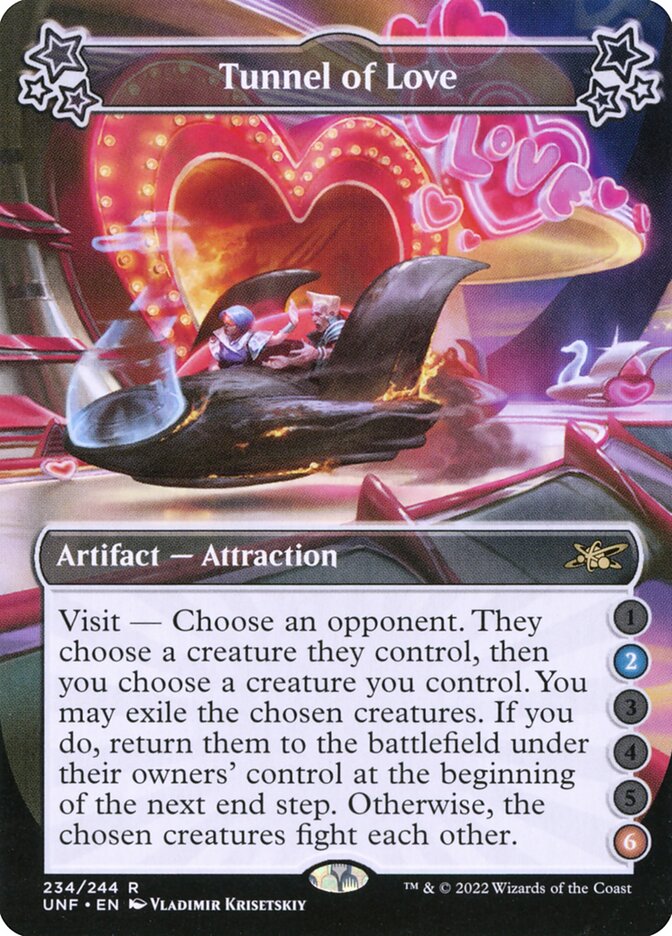 MTG Card Title: Tunnel of Love UNF/234a