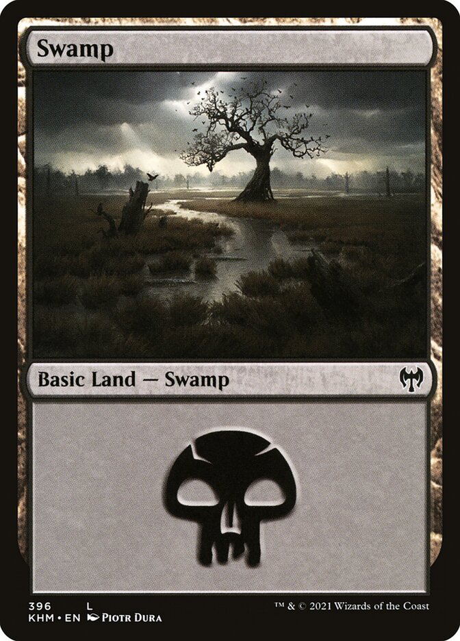 MTG Card Title: Swamp KHM/396