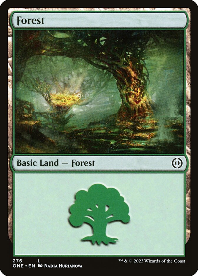 MTG Card Title: Forest ONE/276
