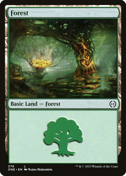 MTG Card Title: Forest ONE/276