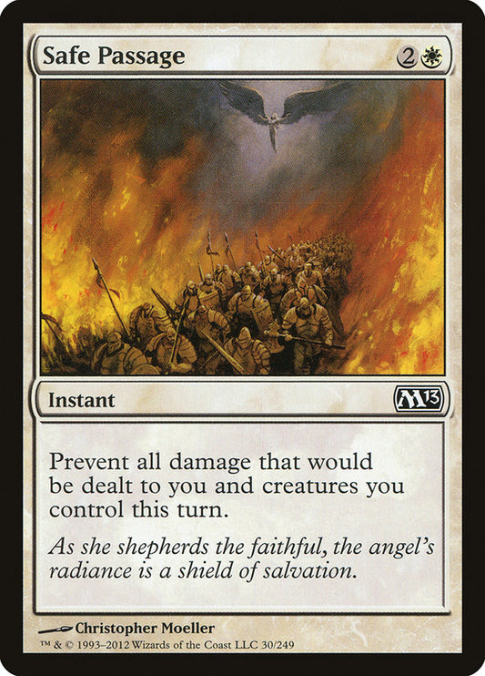 MTG Card Title: Safe Passage M13/30
