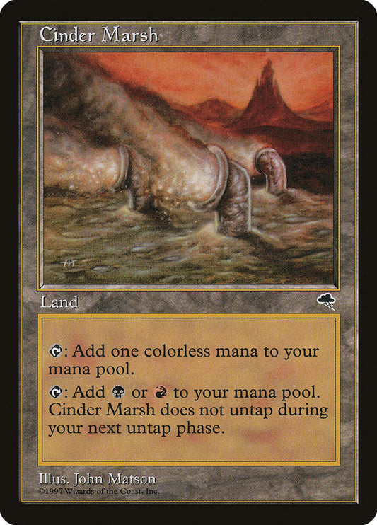 MTG Card Title: Cinder Marsh TMP/317