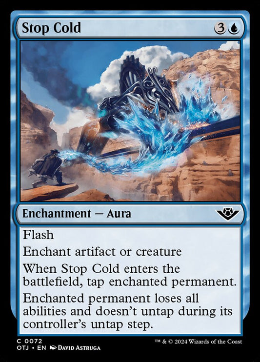 MTG Card Title: Stop Cold OTJ/72