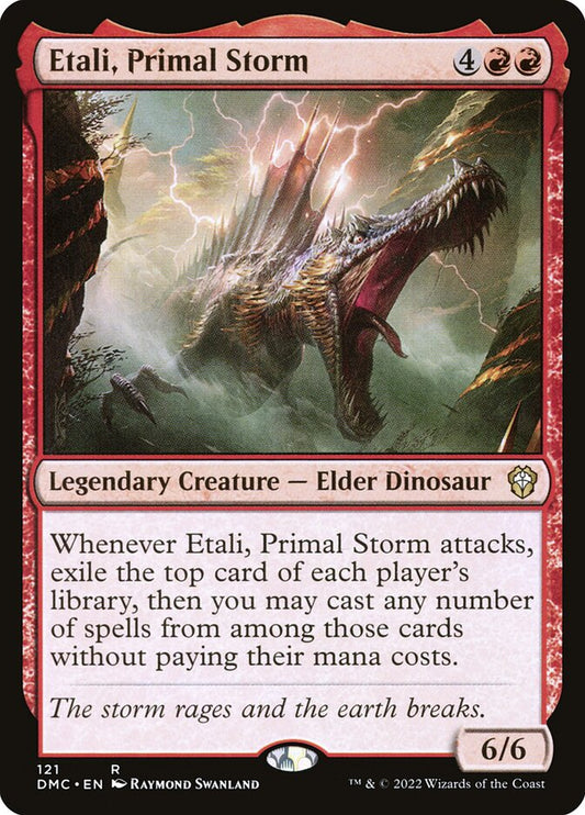 MTG Card Title: Etali, Primal Storm DMC/121