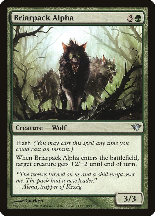 MTG Card Title: Briarpack Alpha DKA/108