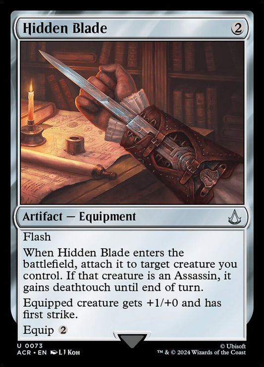 MTG Card Title: Hidden Blade ACR/73