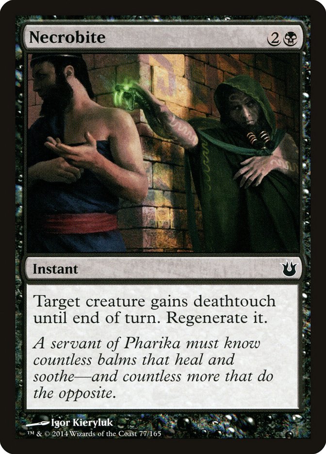 MTG Card Title: Necrobite BNG/77