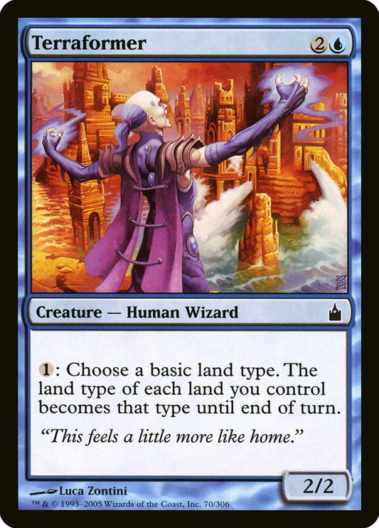 MTG Card Title: Terraformer RAV/70