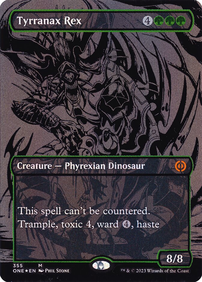 MTG Card Title: Tyrranax Rex ONE/355