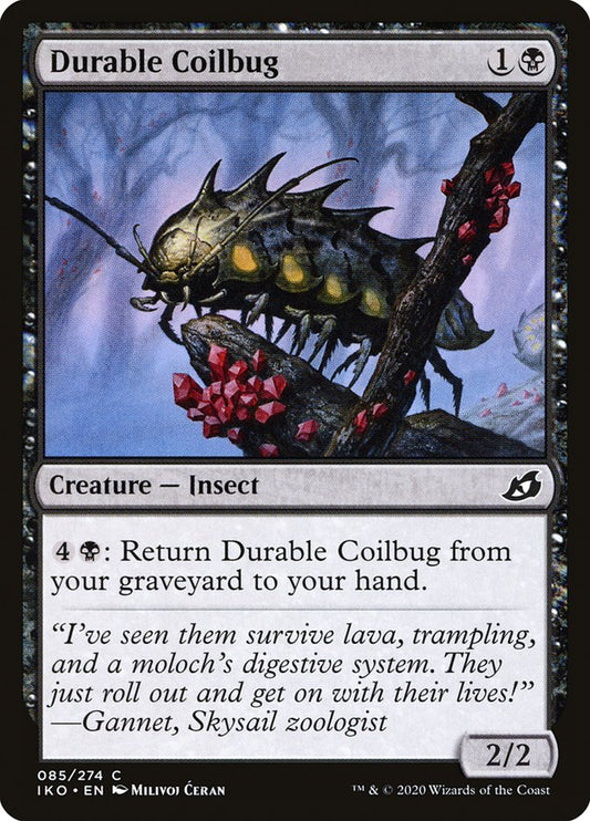 MTG Card Title: Durable Coilbug IKO/85